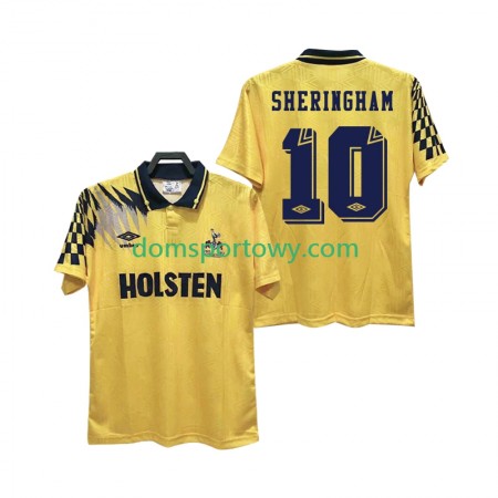 Koszulka Tottenham Hotspur SHERINGHAM 10 1992 Retro Wyjazdowe Koszulki Piłkarskie 1994 Krótki Rękaw